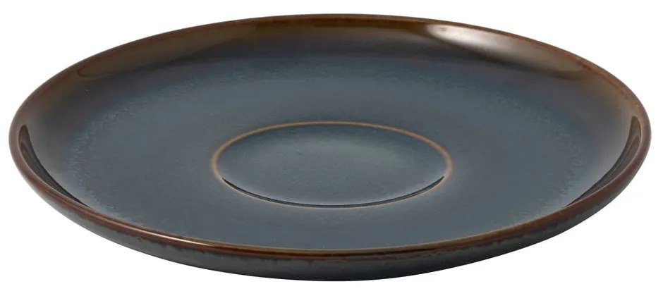 Tmavomodrý porcelánový tanierik Villeroy &amp; Boch Like Crafted, ø 15 cm