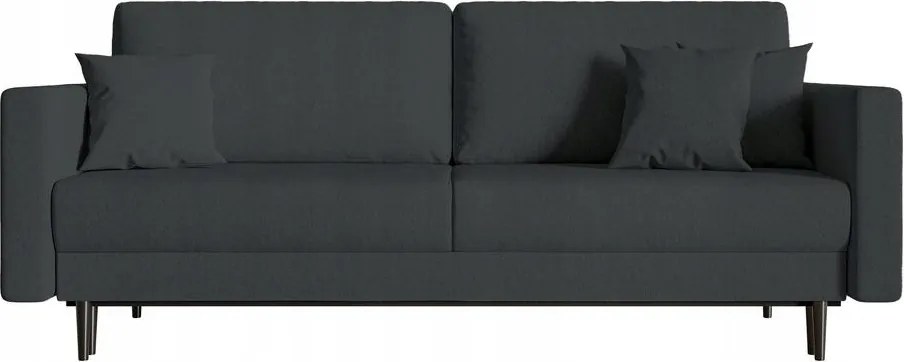 Pohovka trojsedačka Vallera (čierna čierna)