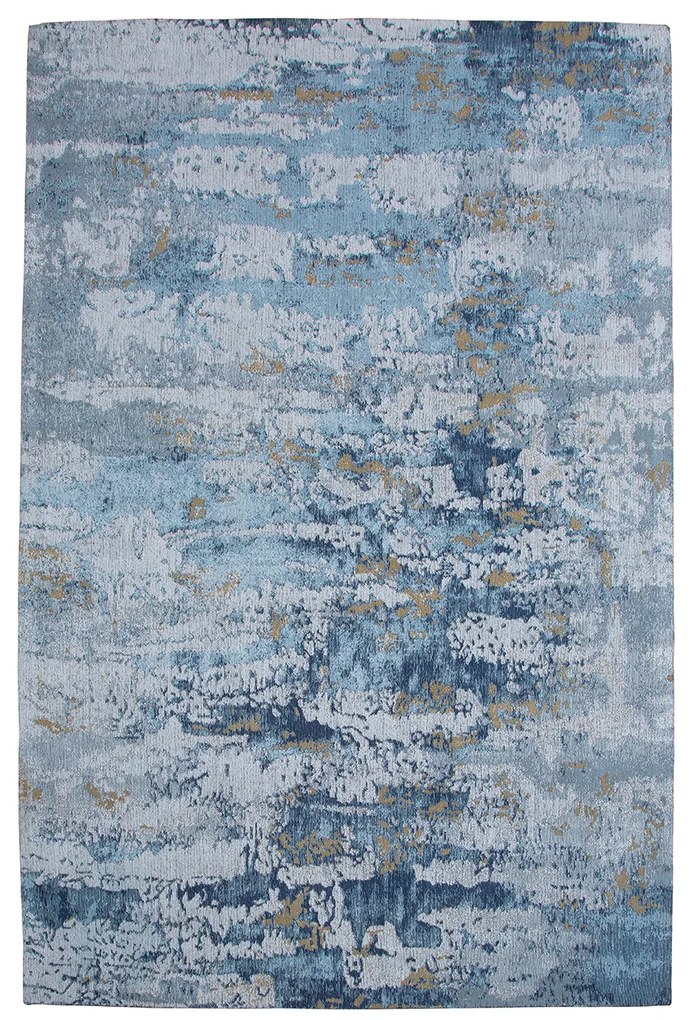 Abstraktný koberec 240x160cm modrý