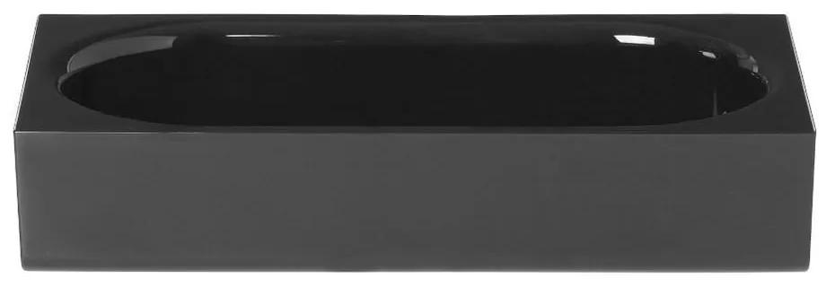 Čierna odkladacia miska Blomus Modo, 20 x 10 cm | BIANO