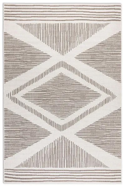 Obojstranný koberec Elle Decoration GEMINI Rhombus linen