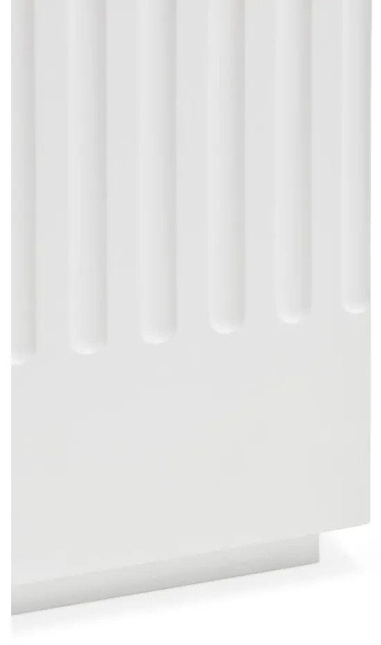 Biela komoda Teulat Doric, šírka 92 cm