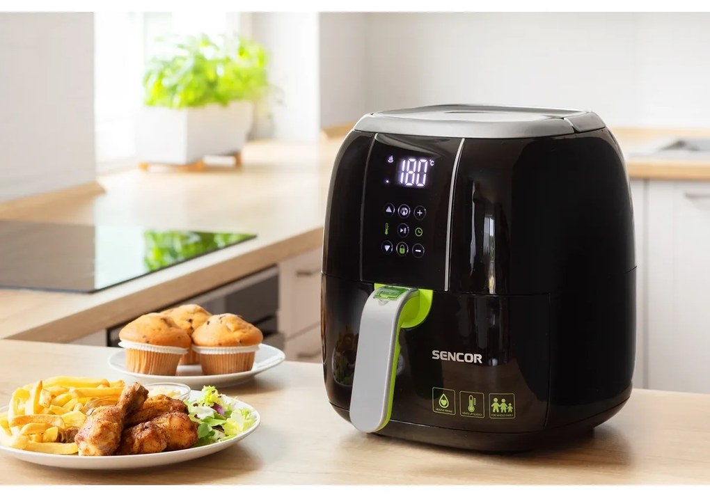 Teplovzdušná fritéza Sencor SFR 5321BK