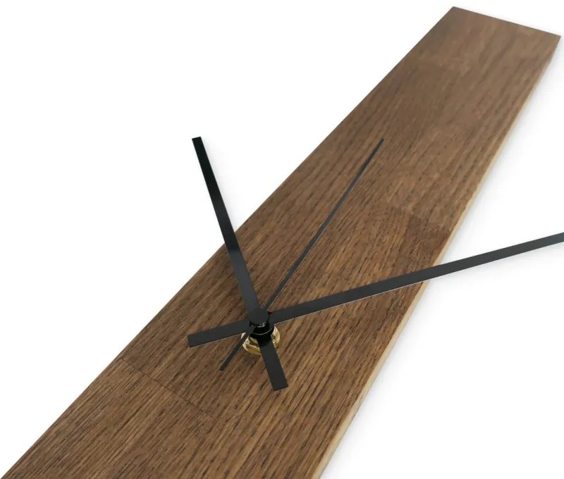 Elegantné drevené nástenné hodiny čierny I SENTOP MAS019-TERRA