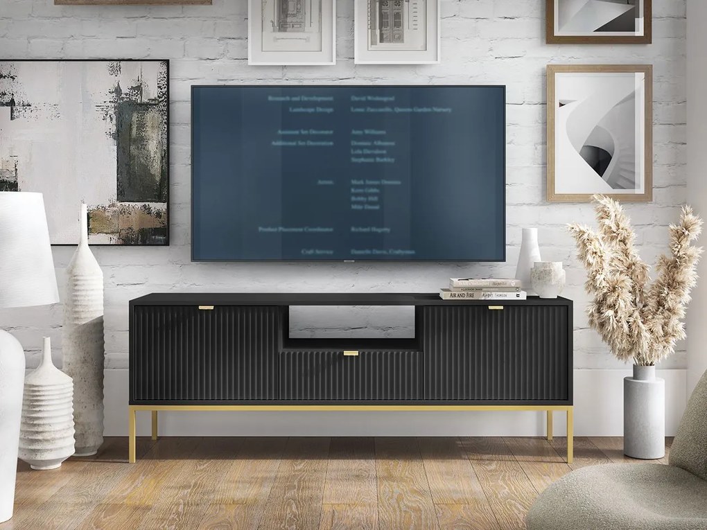 TV stolík Mijano Gold MRTV154, Farby:: biela