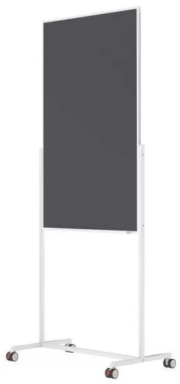 Mobilná multifunkčná tabuľa Magnetoplan Design 3v1, biela