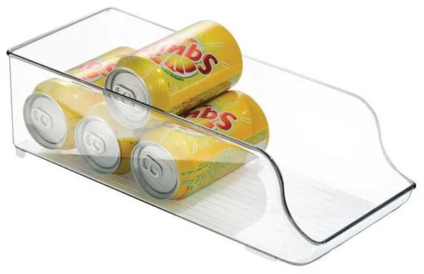 5Five® Transparentní organizér, do lednice, snížená přední hrana, BINS 34 x 13 x 10 cm