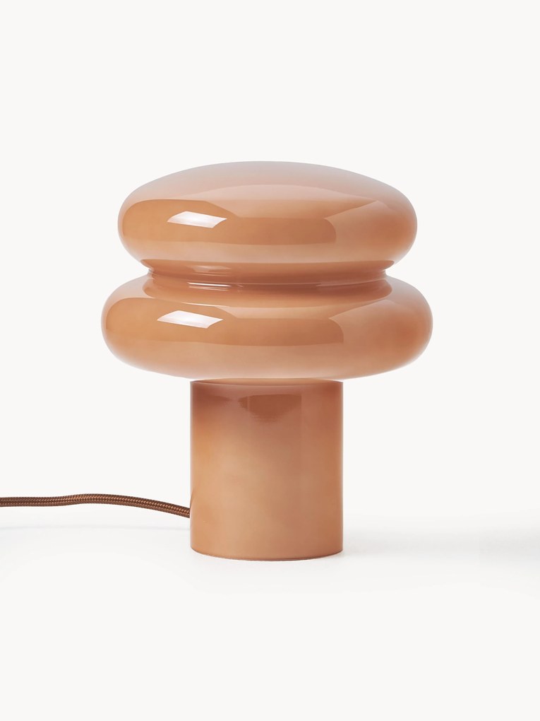 Malá stolová lampa z opálového skla Baya