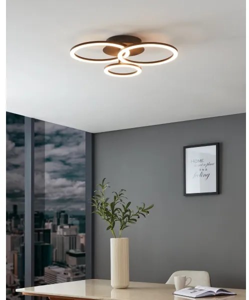 Eglo 31771 - LED Stmievateľné stropné svietidlo PARRAPOS-Z LED/33W/230V