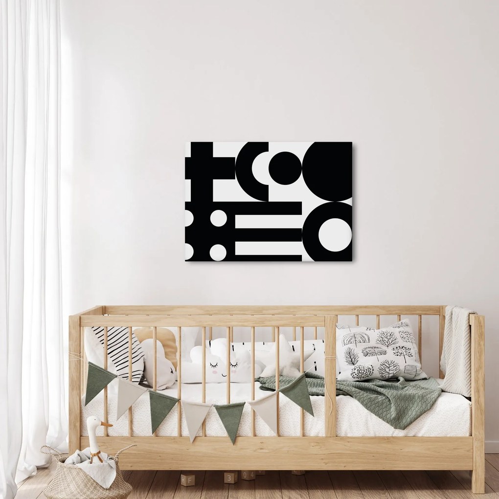 Obraz - Geometrická abstrakcia N⁰3 (70x50 cm)