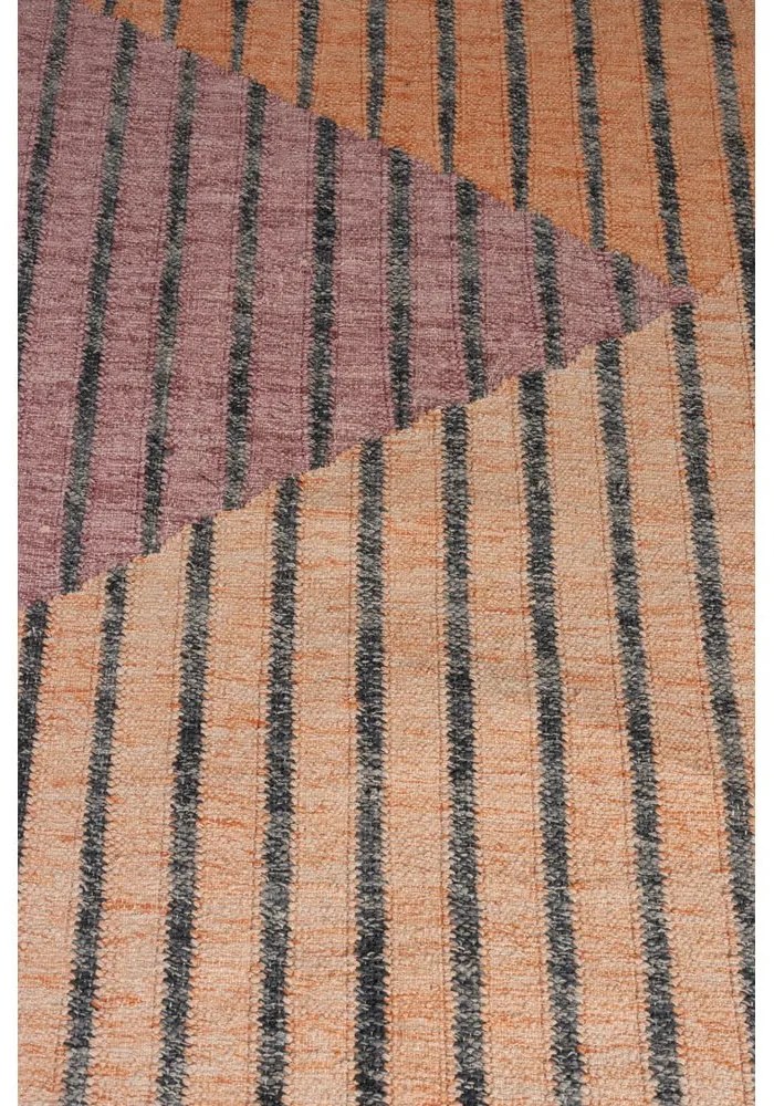 Ružový/broskyňový bavlnený koberec 160x230 cm Hampton – Dutchbone