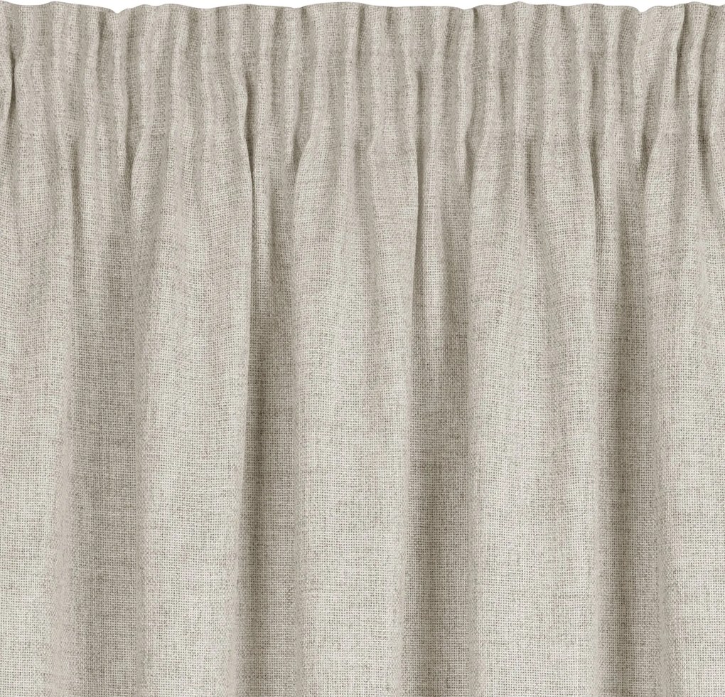 ZÁVES NA PÁSKE JULA2 140X270 CM BÉŽOVÁ