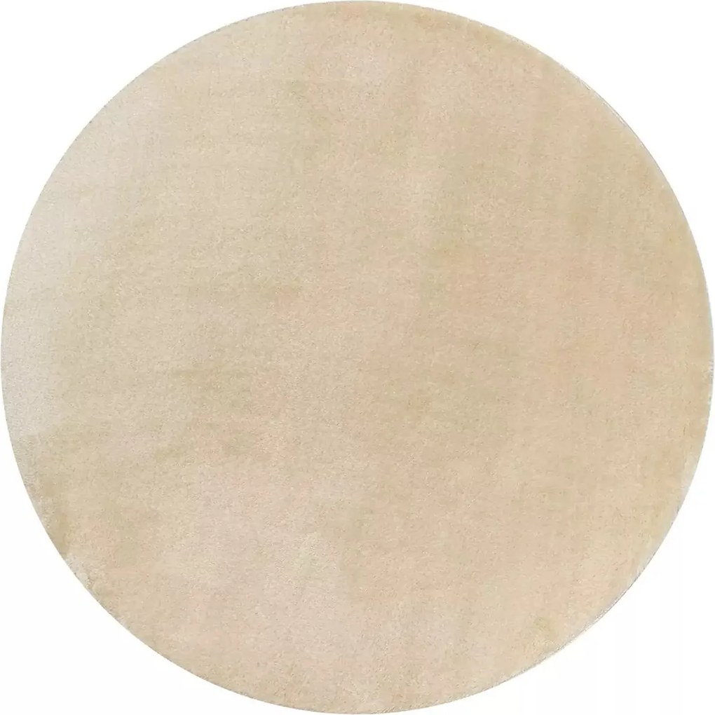 TA Koberec 2000 BÉŽOVÉ KOLO NA MAZNANIE Rozmer: 100x100 cm