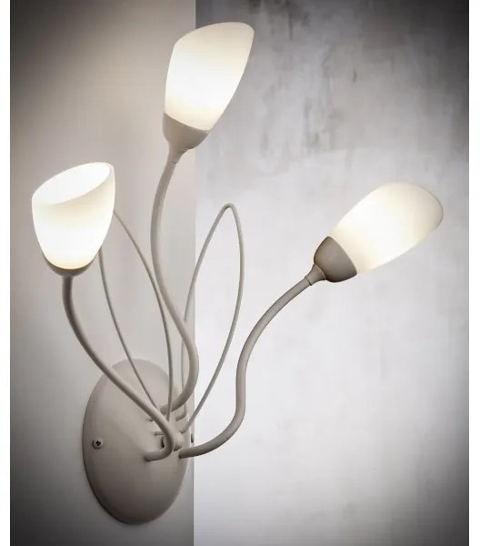 Jupiter 2064 - Nástenné svietidlo GLORIOSA 3xG9/14W/230V krémové