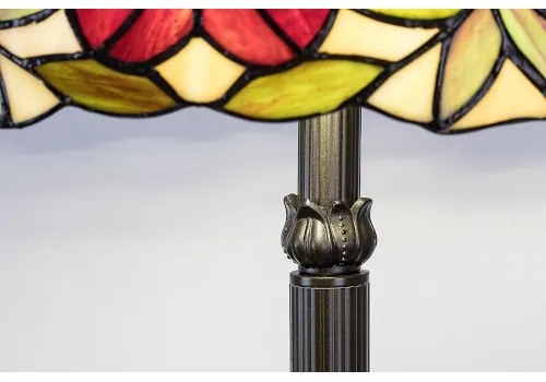 Stojaca lampa Tiffany Rabalux 8088 kolekcia Mirella Ø46*160