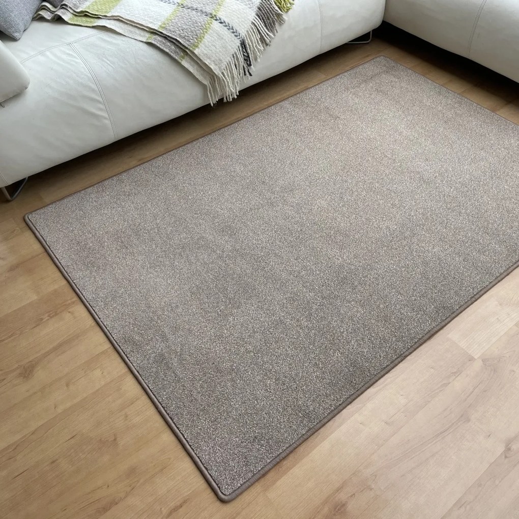 Vopi, Kusový koberec Messina hnedá, 200x300, hnedá, obývacia izba