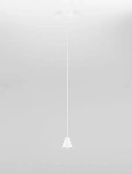 LED biely moderný luster Irmos