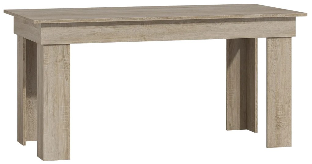 Jedálenský stôl MANILA 160x80 cm dub sonoma