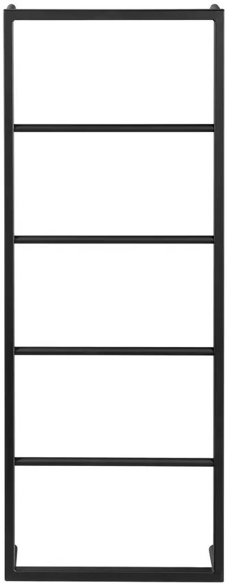 Sapho Sapho, SKA Nástenný držiak uterákov, 450x1150x100mm, čierna mat, SKA501