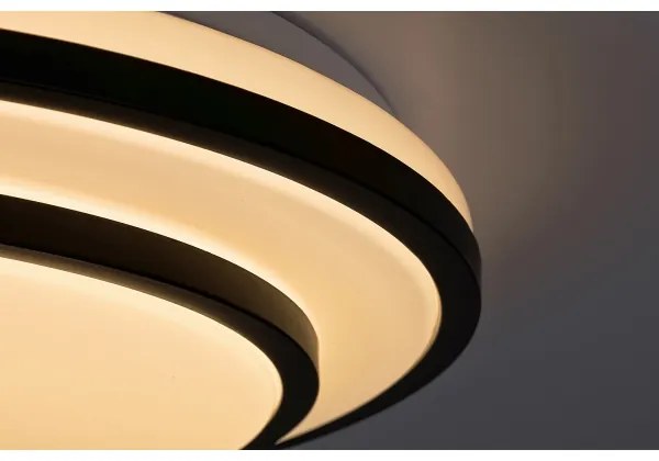Rabalux 2130 - LED Stmievateľné stropné svietidlo LUPITA LED/40W/230V čierne + DO