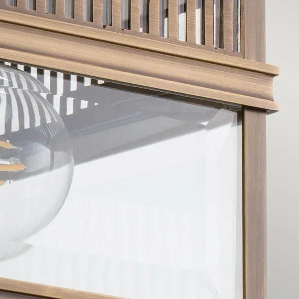 Elstead HOLBORN-F-DB - Vonkajšie stropné svietidlo HOLBORN 2xE27/60W/230V IP44