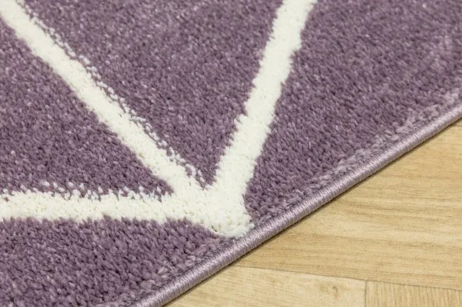 Koberec LIMA C877B fialový / krémový