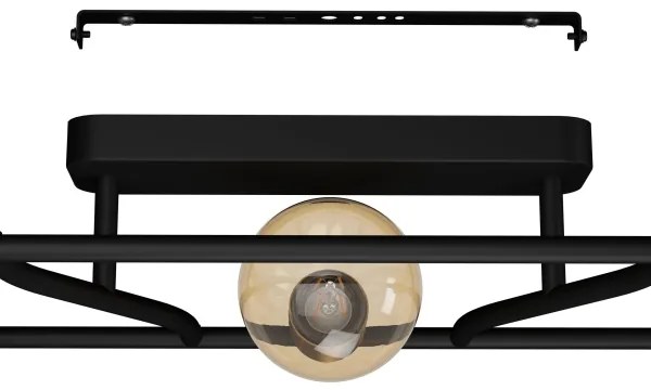 Eglo 900367 - Stropné svietidlo MESSINARO 3xE27/40W/230V