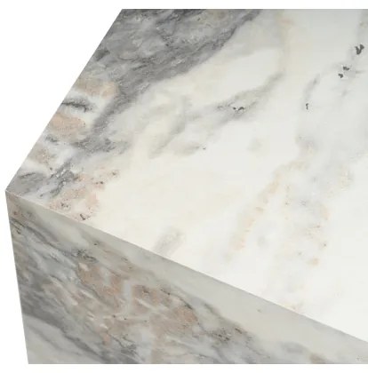 Odkladací stolík KUP 50x45 cm dekor mramoru