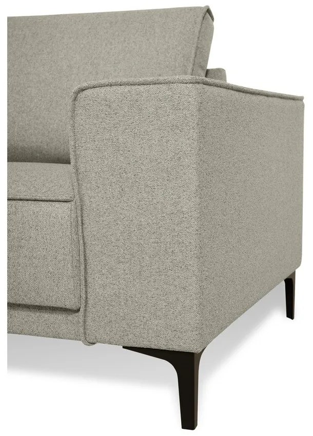 Svetlosivá rohová pohovka (ľavý roh) Copenhagen – Scandic