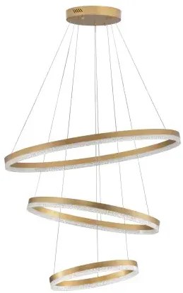 LED luster Adria 3 zlaté