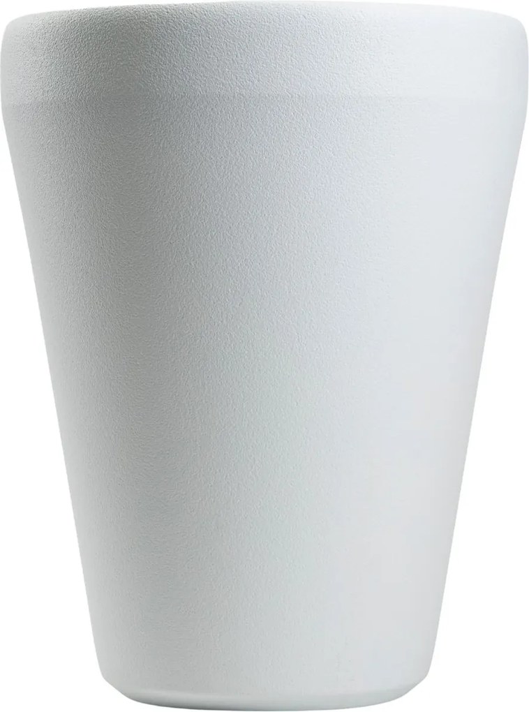 Plastový kvetináč PUREA 51x39,5 cm biely