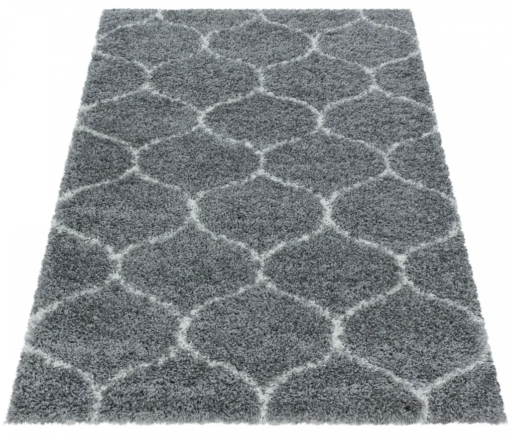 Ayyildiz koberce Kusový koberec Salsa Shaggy 3201 grey - 200x290 cm