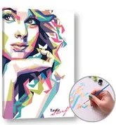 Maľovanie podľa čísel TAYLOR SWIFT – nízka náročnosť