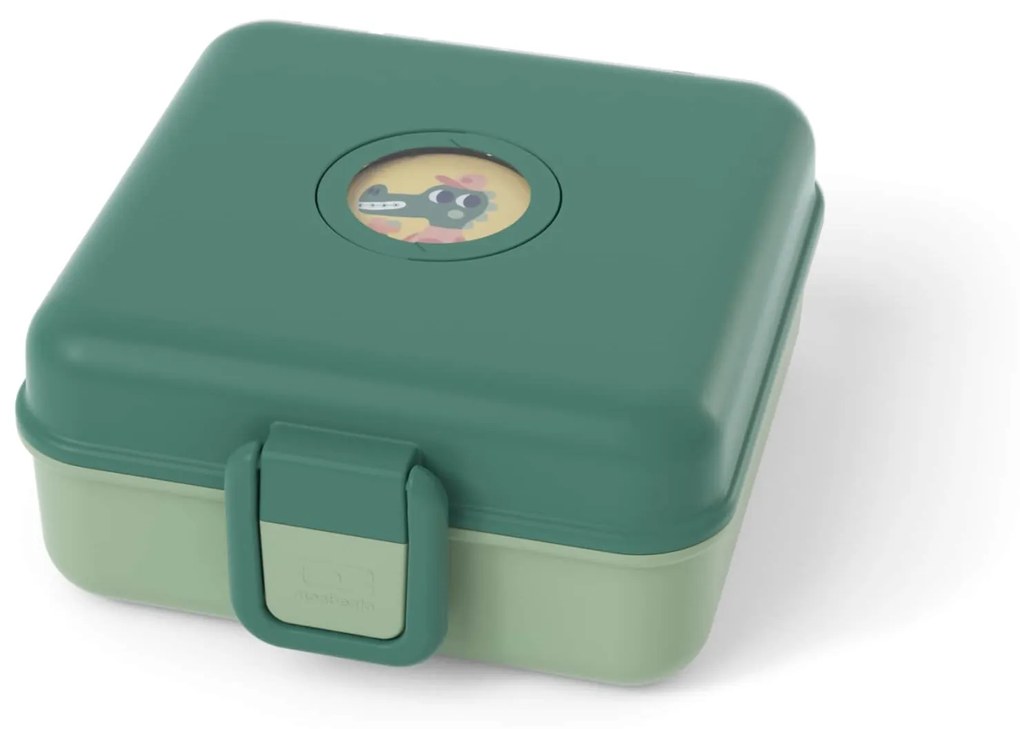 monbento Desiatový box Monbento Snacky Green Forest 850 ml