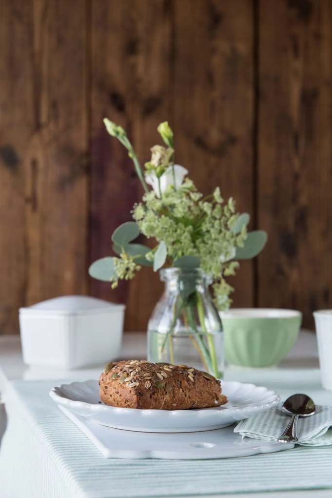 Ib Laursen Tanier keramika biely 19,5 x 2,2 cm 45274