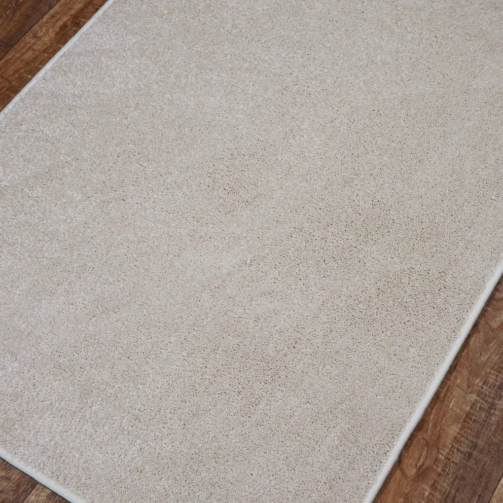 Kusový koberec Velur Ultra biely, 80x200, biela, obývacia izba, AladinWorld Expres