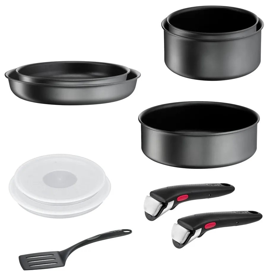 Hliníková súprava riadu 10 ks Ingenio Daily Chef On - Tefal