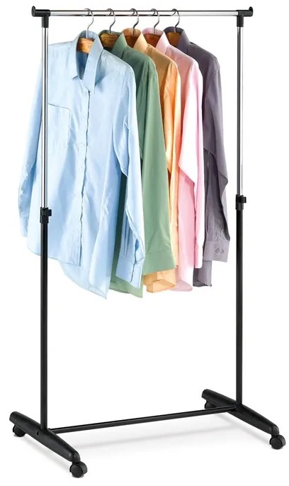 Autronic BONTEC Stojan na šaty, kov, čierna, ABD-1201 BK Farba: Biela