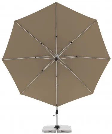Doppler ACTIVE 370 cm - bočný záhradný slnečník s bočnou tyčou - 2. akosť (S258)
