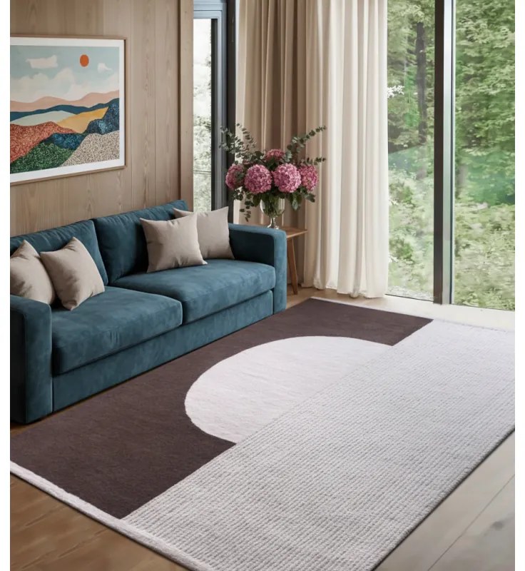 Koberec AKBION 160 x 230 cm z pravej vlny
