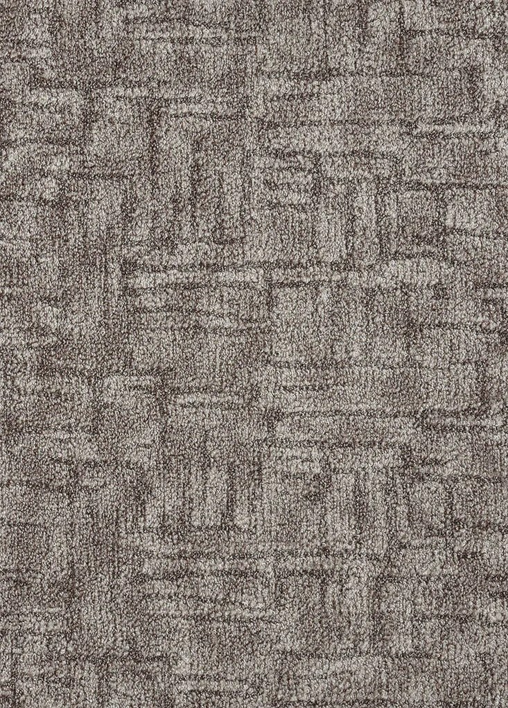 Koberce Breno Metrážny koberec DOBRO 43, šíře role 400 cm, hnedá, viacfarebná