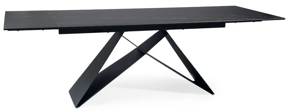 Jedálenský stôl Westin II 160 x 90 cm, čierna