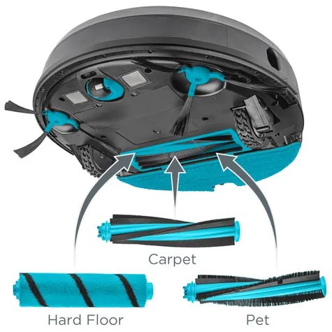 Concept VR3125 robotický vysávač s mopom 2v1 Perfect Clean