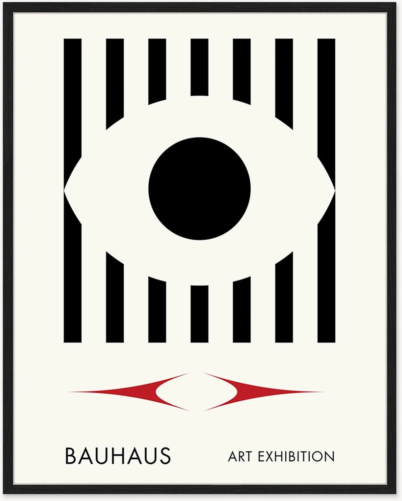 Nástenná dekorácia v ráme Bauhaus Art Exhibition