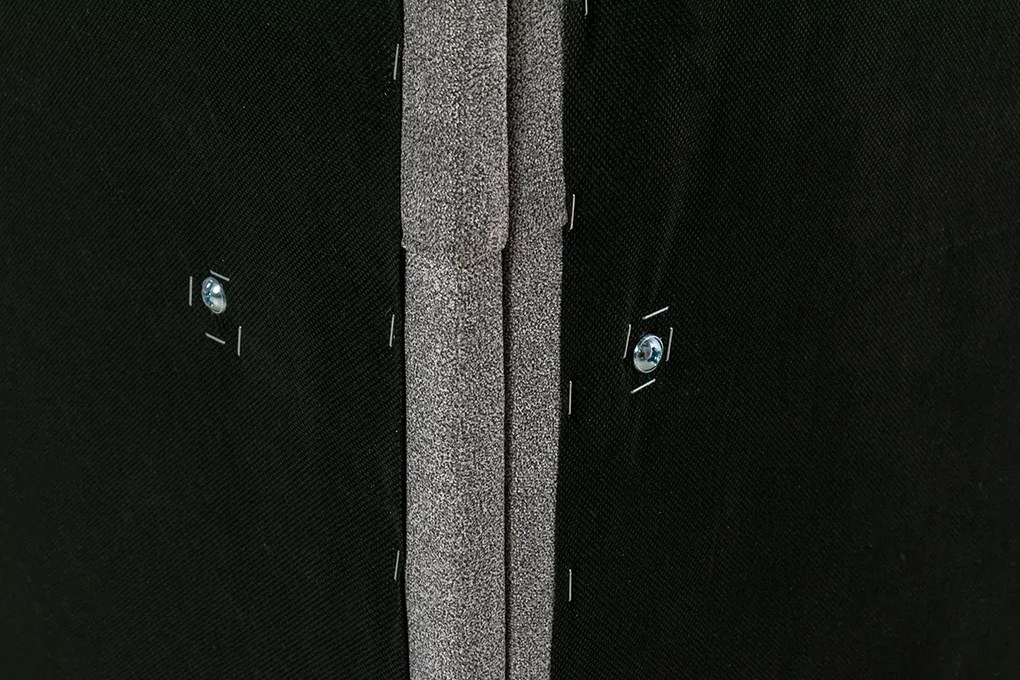 Posteľ Leo s čelami, 90x200, Ľavá, sivá (A55, 90cm, deska/ella, noha E)