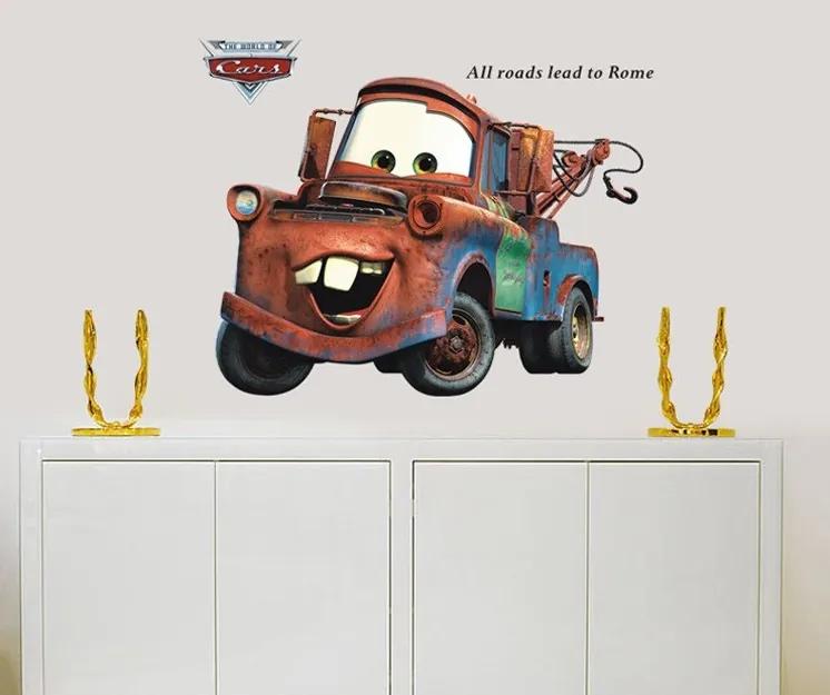 Veselá Stena Samolepka na stenu na stenu Mater Autá Cars
