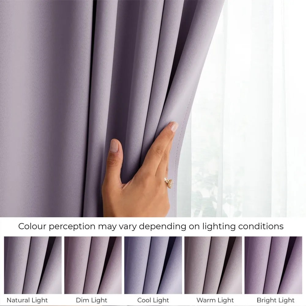 Zatemňovací termo záves staroružový 140x270 cm Pleat – Restilo