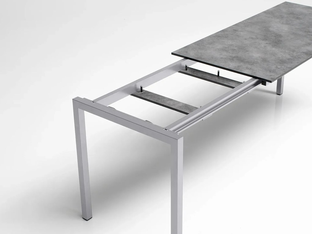 Cubic HPL rozťahovací stôl antracit 140-210 cm