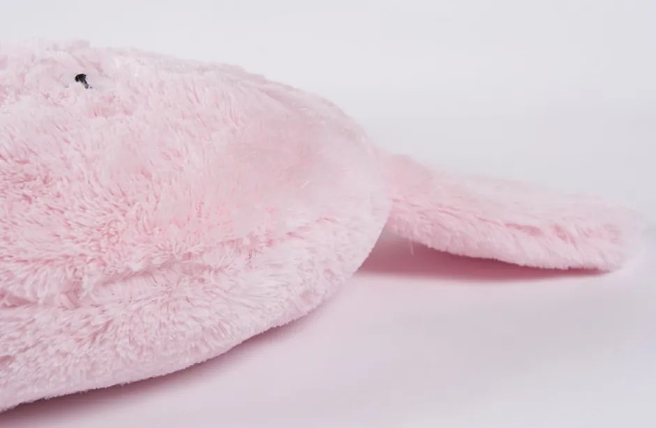 Detský dekoračný vankúšik ZAJAČIK 27cm, ružový