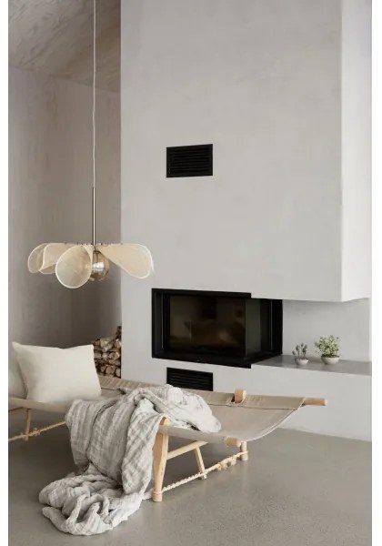 Markslöjd 108659 - Luster na lanku STYRKA 1xE27/40W/230V pr. 63 cm béžová